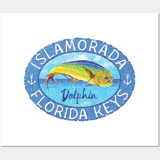 Islamorada, Florida Keys, Leaping Dolphin Posters and Art